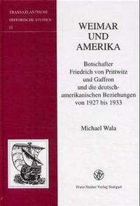 Enlarge image Cover: Weimar und Amerika - Franz Steiner Verlag