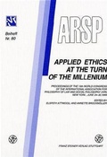Cover: Applied Ethics at the Turn of the Millenium - Franz Steiner Verlag