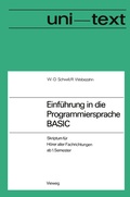 Cover: Einf&uuml;hrung in die Programmiersprache BASIC - Vieweg+Teubner Verlag