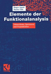 Abbildung von: Elemente der Funktionalanalysis - Vieweg+Teubner Verlag
