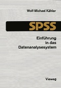 Cover: Einf&uuml;hrung in das Datenanalysesystem SPSS - Vieweg+Teubner Verlag