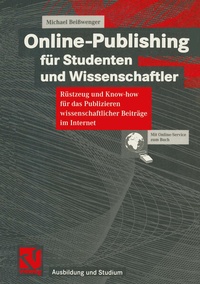 Abbildung von: Online-Publishing für Studenten und Wissenschaftler - Vieweg+Teubner Verlag