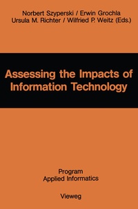 Enlarge image Cover: Assessing the Impacts of Information Technology - Vieweg+Teubner Verlag