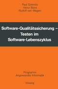 Cover: Software-Qualit&auml;tssicherung - Vieweg+Teubner Verlag