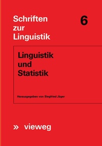 Enlarge image Cover: Linguistik und Statistik - Vieweg+Teubner Verlag