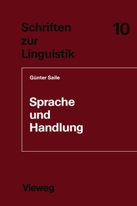 Enlarge image Cover: Sprache und Handlung - Vieweg+Teubner Verlag