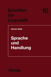 Enlarge image Cover: Sprache und Handlung - Vieweg+Teubner Verlag