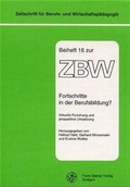 Cover: Fortschritte in der Berufsbildung? - Franz Steiner Verlag