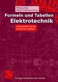 Cover: Formeln und Tabellen Elektrotechnik - Vieweg+Teubner Verlag