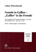 Cover: Fremde in Gallien - "Gallier" in der Fremde - Franz Steiner Verlag