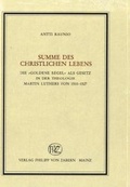 Cover: Summe des christlichen Lebens - Vandenhoeck & Ruprecht