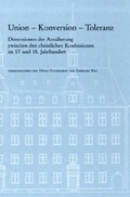 Cover: Union - Konversion - Toleranz - Vandenhoeck & Ruprecht