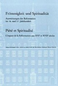 Cover: Fr&ouml;mmigkeit und Spiritualit&auml;t / Pi&eacute;t&eacute; et Spiritualit&eacute; - Vandenhoeck & Ruprecht