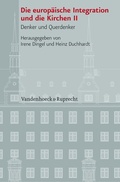 Cover: Die europ&auml;ische Integration und die Kirchen, Teil 2 - Vandenhoeck & Ruprecht