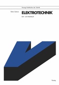 Cover: Elektrotechnik - Vieweg+Teubner Verlag