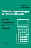 Cover: Differentialgleichungen der Elektrotechnik - Vieweg+Teubner Verlag