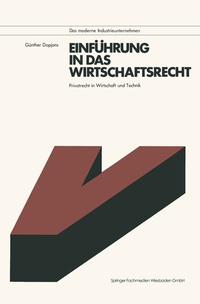 Abbildung von: Einführung in das Wirtschaftsrecht - Vieweg+Teubner Verlag