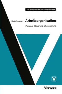 Abbildung von: Arbeitsorganisation - Vieweg+Teubner Verlag