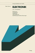 Cover: Elektronik - Vieweg+Teubner Verlag