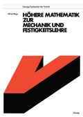 Cover: H&ouml;here Mathematik zur Mechanik und Festigkeitslehre - Vieweg+Teubner Verlag