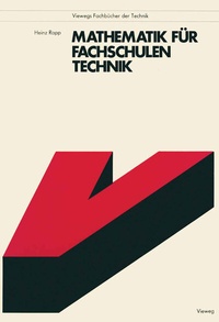 Abbildung von: Mathematik für Fachschulen Technik - Vieweg+Teubner Verlag