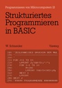 Cover: Strukturiertes Programmieren in BASIC - Vieweg+Teubner Verlag