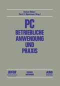 Cover: PC - Betriebliche Anwendung und Praxis - Vieweg+Teubner Verlag
