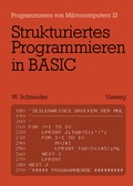 Cover: Strukturiertes Programmieren in BASIC - Vieweg+Teubner Verlag