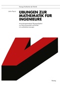 Cover: &Uuml;bungen zur Mathematik f&uuml;r Ingenieure - Vieweg+Teubner Verlag