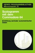 Cover: Soziogramm mit dem Commodore 64 - Vieweg+Teubner Verlag