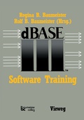 Cover: dBASE III Software Training - Vieweg+Teubner Verlag