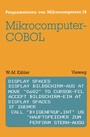 Cover: Mikrocomputer-COBOL - Vieweg+Teubner Verlag
