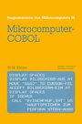 Cover: Mikrocomputer-COBOL - Vieweg+Teubner Verlag