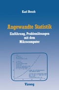 Cover: Angewandte Statistik - Vieweg+Teubner Verlag