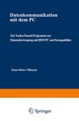 Cover: Datenkommunikation mit dem PC - Vieweg+Teubner Verlag