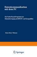 Cover: Datenkommunikation mit dem PC - Vieweg+Teubner Verlag