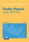 Cover: Turbo Pascal unter MS-DOS - Vieweg+Teubner Verlag