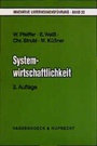 Cover: Systemwirtschaftlichkeit - Vandenhoeck & Ruprecht