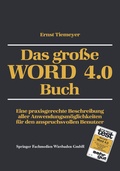 Cover: Das gro&szlig;e WORD 4.0 Buch - Vieweg+Teubner Verlag