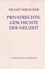 Cover: Privatrechtsgeschichte der Neuzeit - Vandenhoeck & Ruprecht
