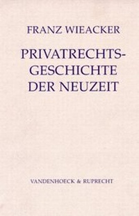 Enlarge image Cover: Privatrechtsgeschichte der Neuzeit - Vandenhoeck & Ruprecht