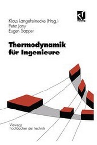 Bild vergrößern Bild: Thermodynamik für Ingenieure - Vieweg+Teubner Verlag