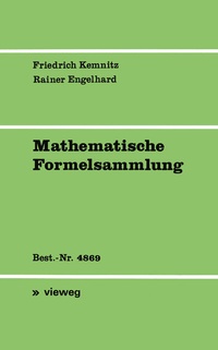Abbildung von: Mathematische Formelsammlung - Vieweg+Teubner Verlag
