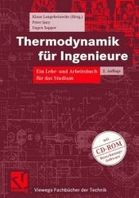 Bild vergrößern Bild: Thermodynamik für Ingenieure - Vieweg+Teubner Verlag
