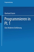 Cover: Programmieren in PL/I - Vieweg+Teubner Verlag
