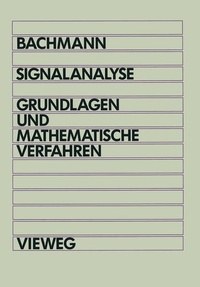 Enlarge image Cover: Signalanalyse - Vieweg+Teubner Verlag