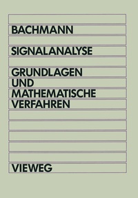 Abbildung von: Signalanalyse - Vieweg+Teubner Verlag