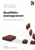 Cover: Qualit&auml;tsmanagement - Vieweg+Teubner Verlag