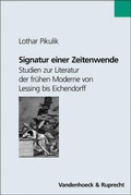 Cover: Signatur einer Zeitenwende - Vandenhoeck & Ruprecht