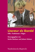 Cover: Literatur als Skandal - Vandenhoeck & Ruprecht